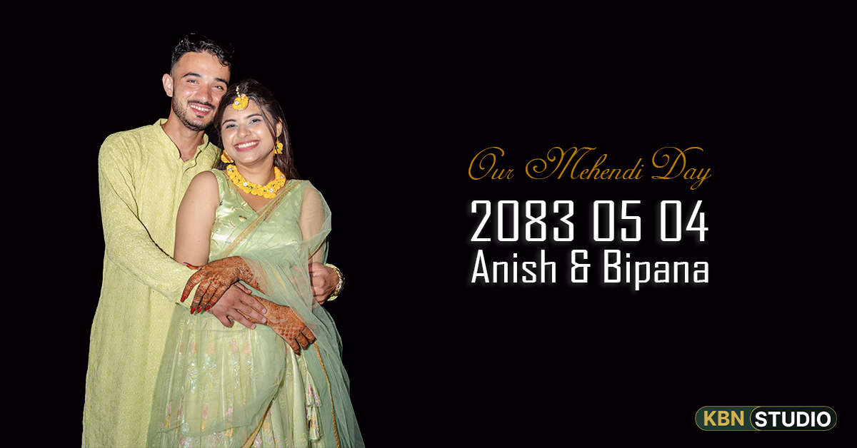 Anish and Bipana Mehendi Ceremony Photography by KBN Studio